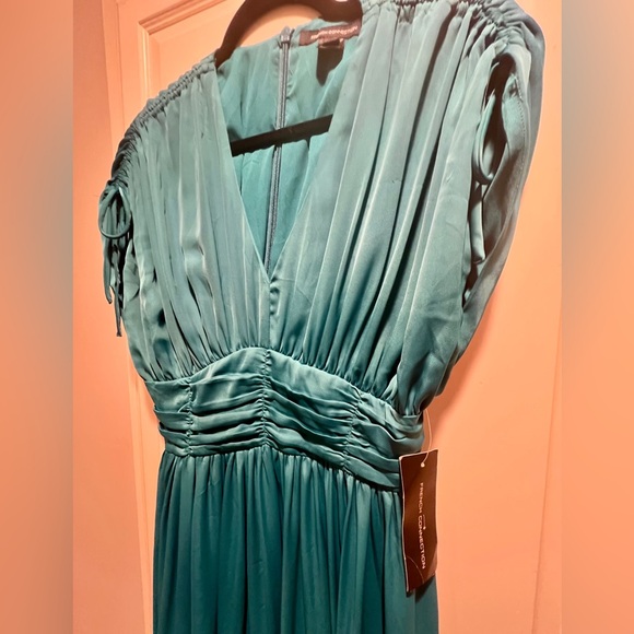 FRENCH CONNECTION Maxi Dress Polyester Women’s Size 6US Color: Ocean Depth NWT - Picture 9 of 16